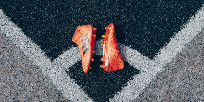 足球训练场景：球员在训练场上